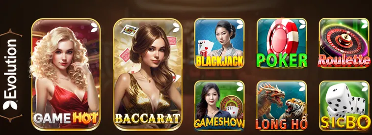 Trải Nghiệm Sảnh Casino Evolution Live Tại iWin Club Với Công Nghệ Đẳng Cấp Thế Giới
