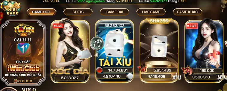 Sảnh Trò Chơi Tại Sảnh Game Bài Iwin Club Đỉnh Cao Nhận Thưởng Lớn Mỗi Ngày