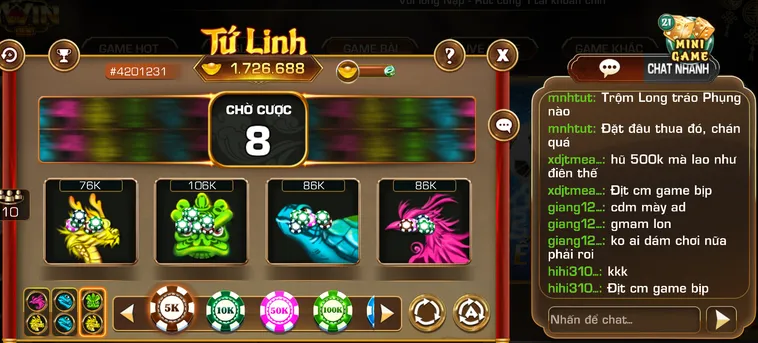 Kho Báu Tứ Linh Tại Iwin Club Siêu Phẩm Săn Jackpot Giá Trị Khủng