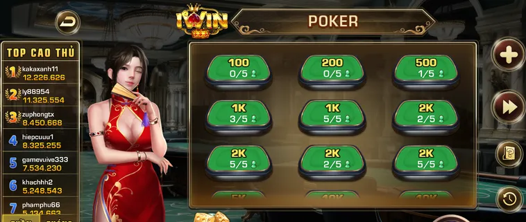 Poker Tại Iwin Club Sân Chơi Đẳng Cấp Cho Những Cao Thủ Săn Thưởng