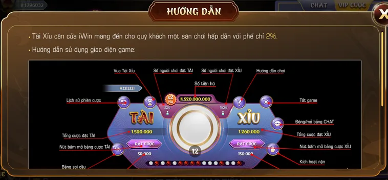 Dịch Vụ Tài Xỉu Casino Tại iWin Club Với Tỷ Lệ Ăn Thưởng Đẳng Cấp Nhất